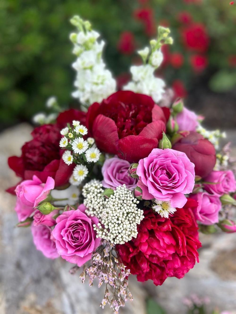 Spring seasonal bouquet by Vintage Blooms KC